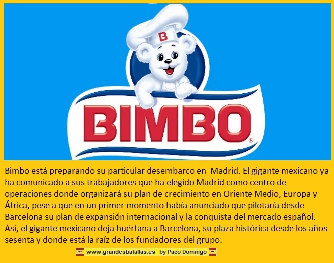 BIMBO DE MARCHA A MADRID